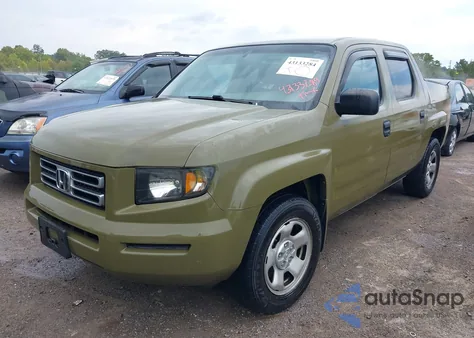 2006 Honda Ridgeline Rt from USA, damaged, VIN 2HJYK16206H538371